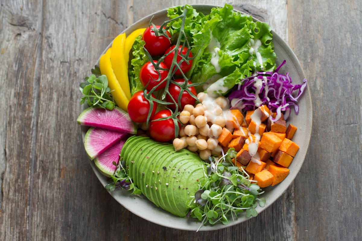 Friss saláta bowl
